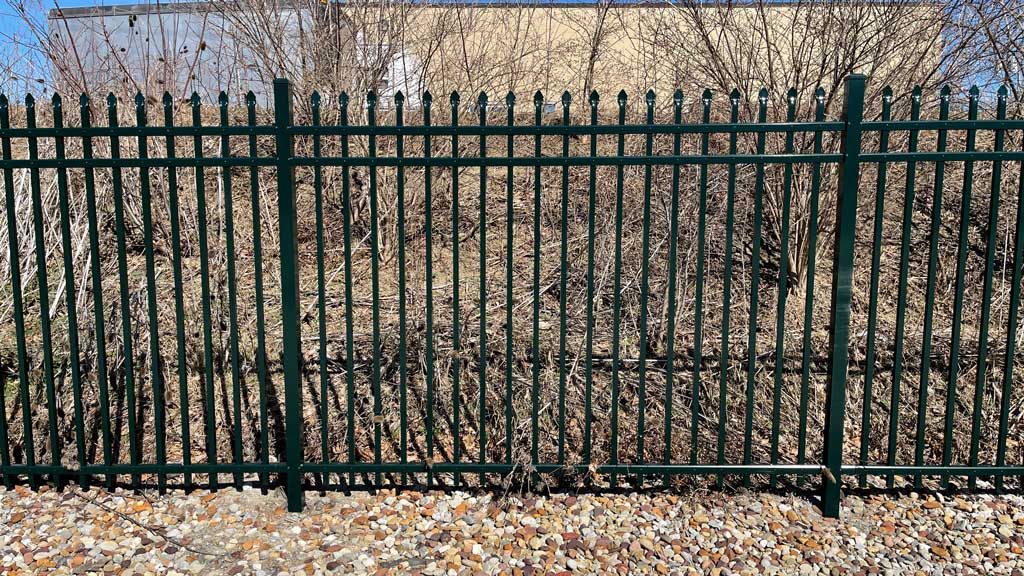 Industrial Grade Ornamental Aluminum Fence