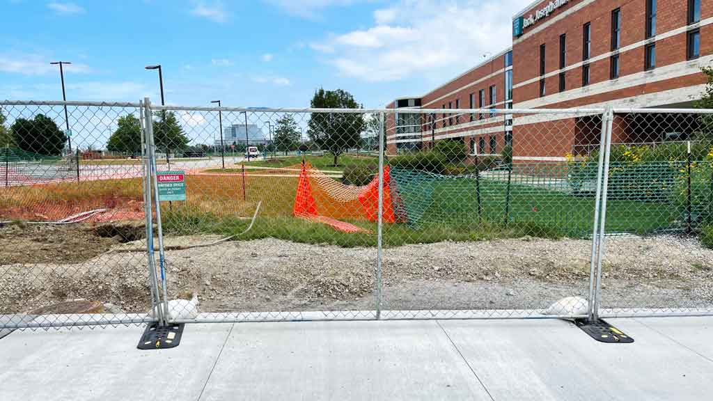 construction fence panel