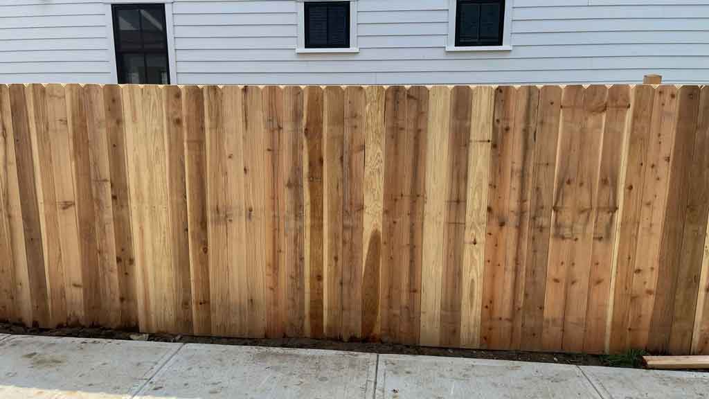 solid board privacy fence