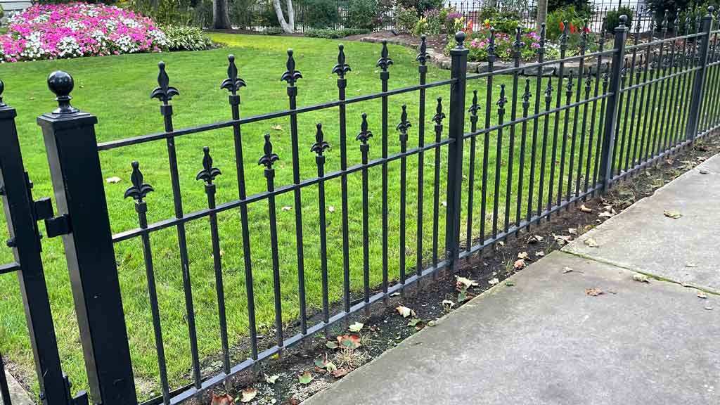 fence panels wrought iron