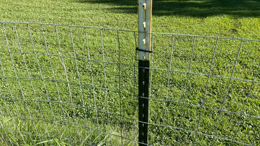 How to build a fence - a guide to erecting a post and wire fence