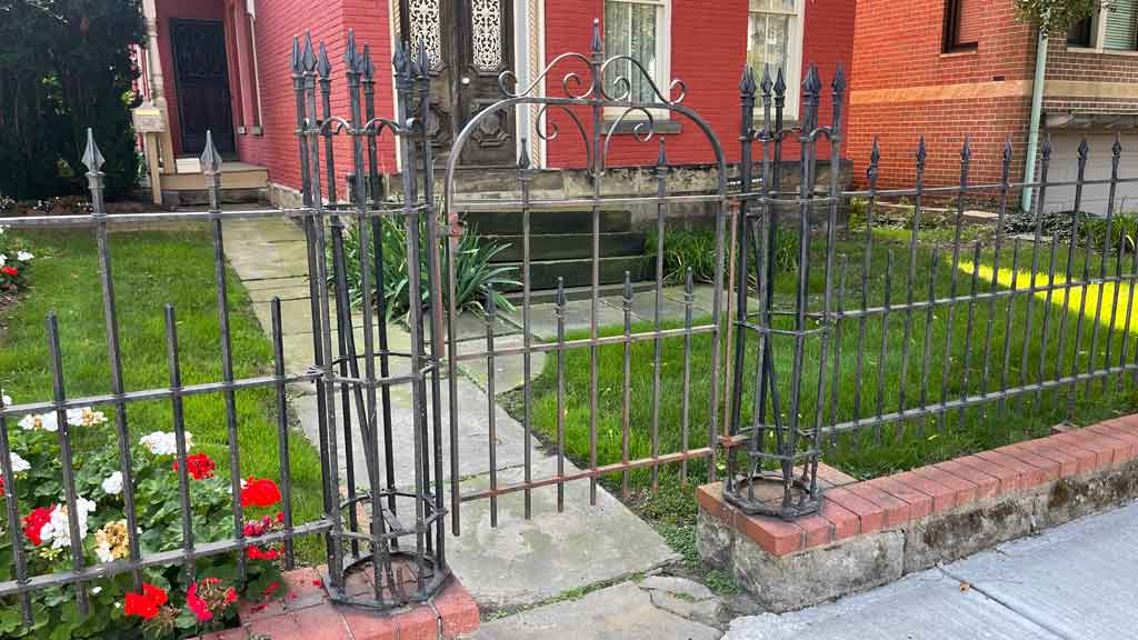 Ornate Front Gate