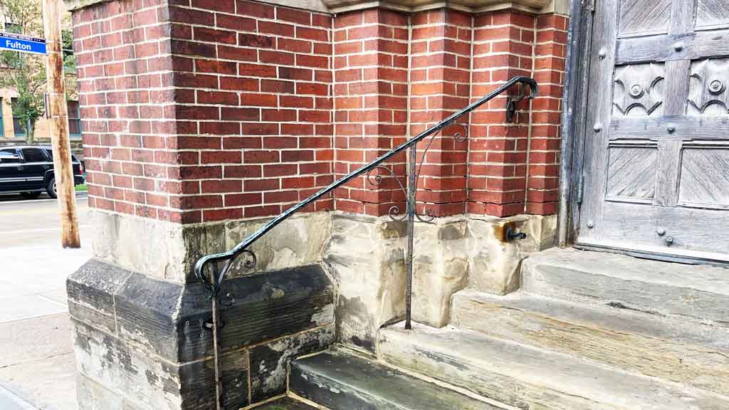 wrought iron hand rail