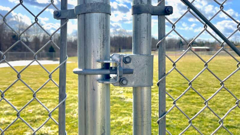 chain link fence gate hinges